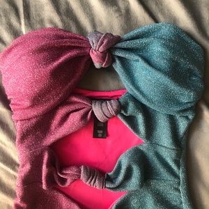 Beach Riot glitter one piece swimsuit